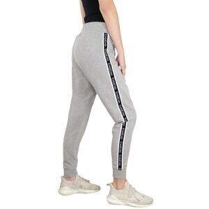 Y2k Bebe Gray & Black Logo Jogger Sweatpants Large